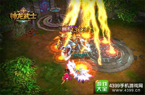 神龙武士战斗画面