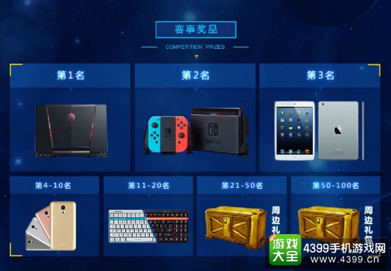 星盟冲突奖品