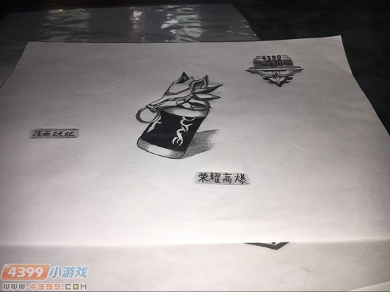 生死狙击玩家手绘-荣耀高爆