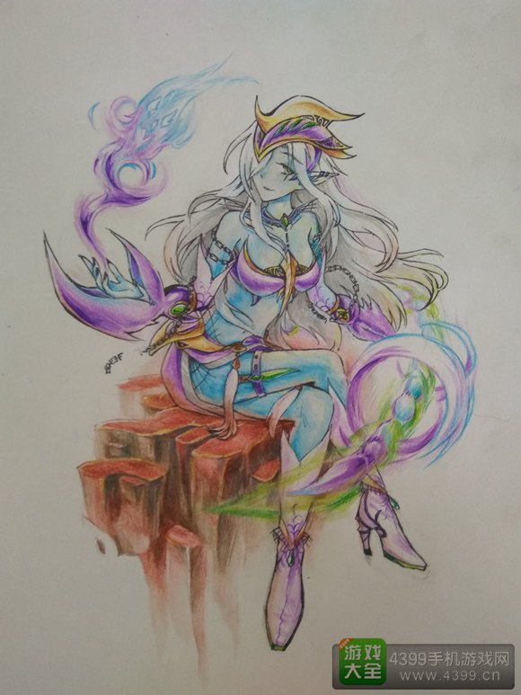造梦西游4手绘噬火毒蝎