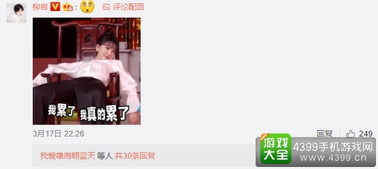 传奇世界手游柳岩自黑表情包