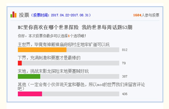 我的世界每周话题