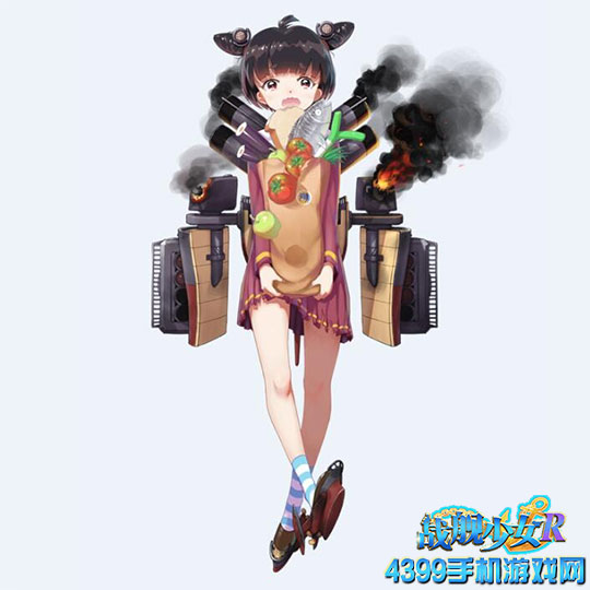 战舰少女r那珂立绘