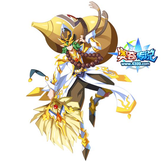 奥奇传说伏魔圣僧济公高清大图，奥奇传说伏魔圣僧济公图片