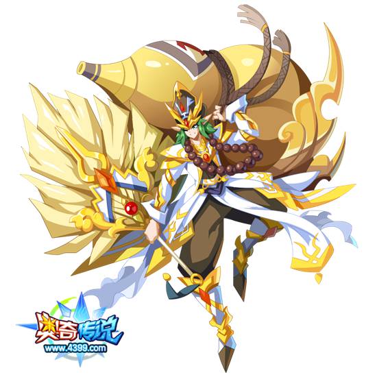 奥奇传说伏魔圣僧济公高清大图，奥奇传说伏魔圣僧济公图片