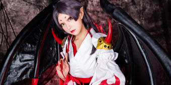 Storney舞团小小壳 阴阳师吸血姬COS照欣赏