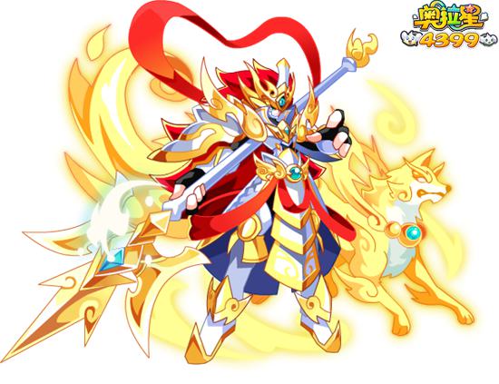 奥拉星二郎神杨戬高清大图