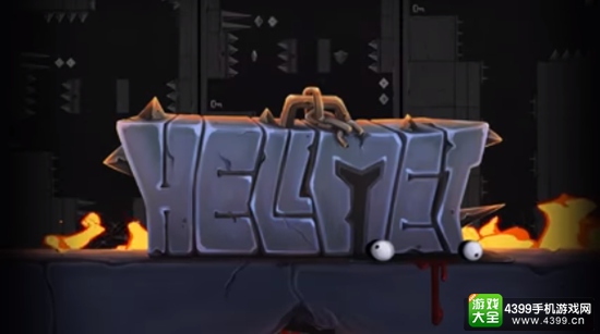 虐心跳跃游戏《Hellmet》体验一个钢盔的冒险