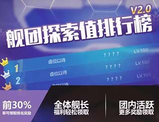 崩坏3舰团探索排行活动 为了舰团的荣耀