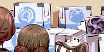 战舰少女r同人漫画：好想开箱子啊