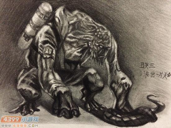 生死狙击玩家手绘-缠绕体
