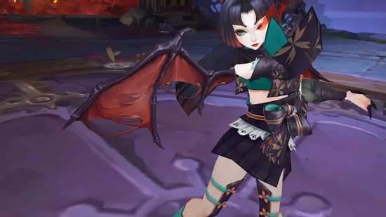 阴阳师吸血姬紫裘碧染皮肤