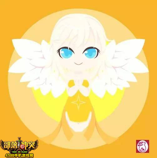 部落冲突萌系兵种 天使