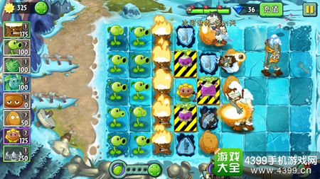 植物大战僵尸2冰河世界第二十一天攻略