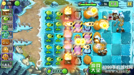 植物大战僵尸2冰河世界第二十一天攻略