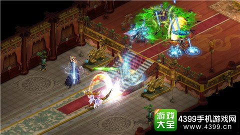 君临Online游戏战斗画面