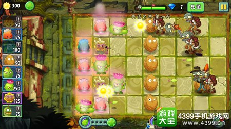 植物大战僵尸2失落之城第二十天攻略