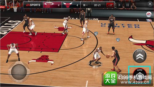 nba live mobile怎么操作——防守
