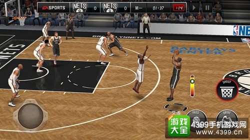 nba live mobile怎么操作——投篮