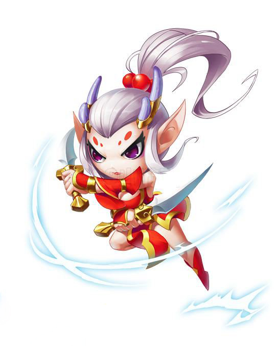上古天帝篇小龙女图片 小龙女高清大图欣赏