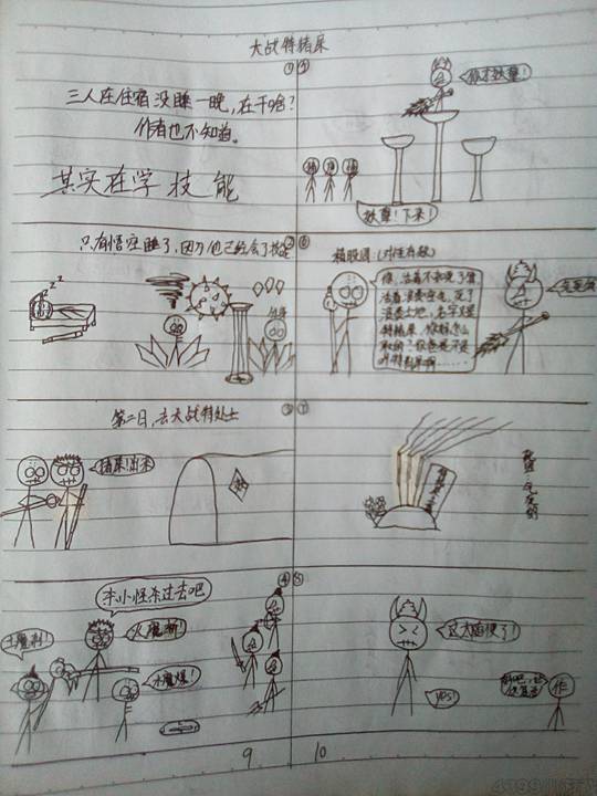 造梦火柴人漫画-4399齐天大圣