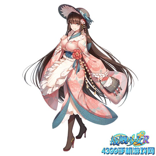战舰少女r扶桑春之霓裳皮肤