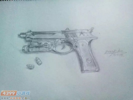生死狙击玩家手绘-武器未命名
