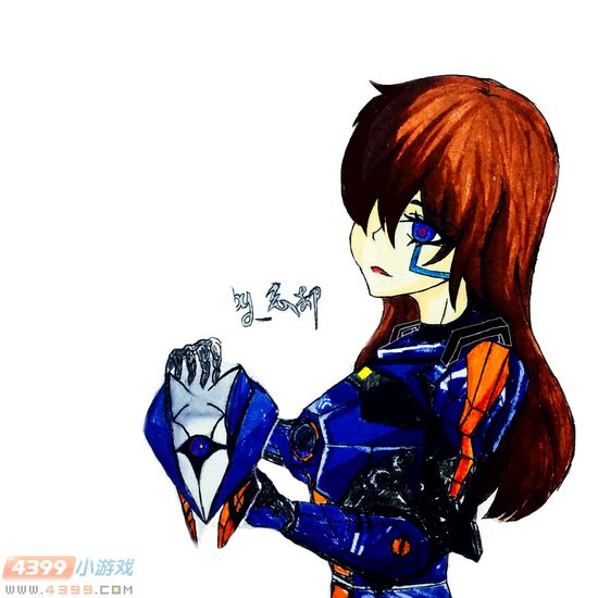 生死狙击玩家手绘-矩阵小妹妹