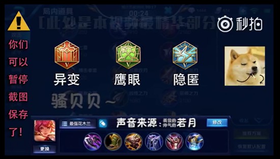 这个英雄连张大仙都不会 若月却打到了国服第一
