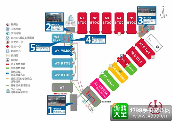 展馆地图