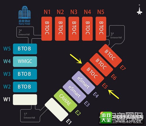 电魂网络展馆位置