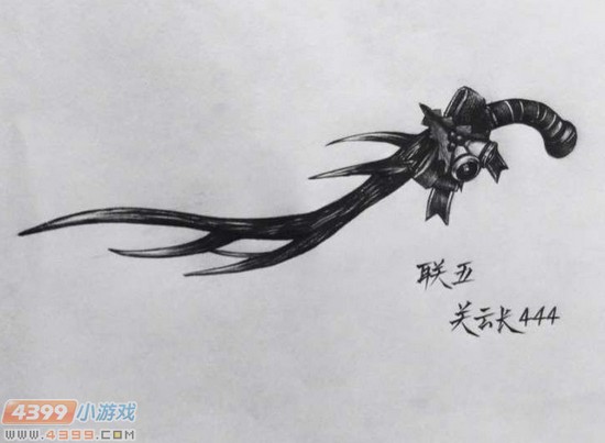 生死狙击玩家手绘-手绘圣诞鹿角