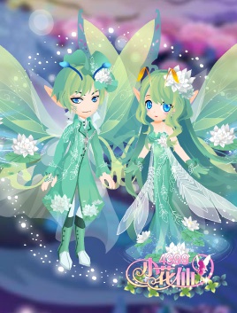 小花仙蓼汀花溆套装
