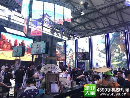 《剑侠世界2》手游CJ首秀