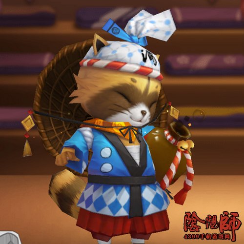 阴阳师狸猫皮肤