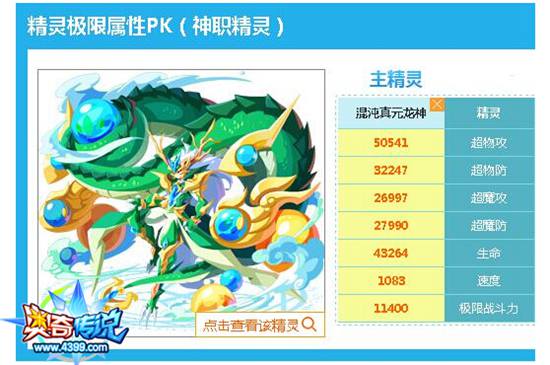 奥奇传说混沌真元龙神解析 平民的神宠