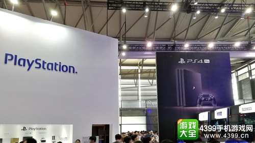 图片为Sony展台概览图