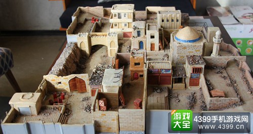 手工帝自制《反恐精英》地图迷你沙盘 还要设计同款桌游