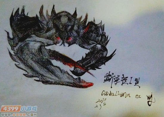 生死狙击玩家手绘-斯库拉i型