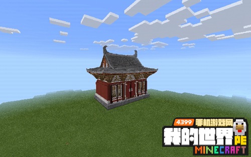 我的世界中世建筑地图 手机版单檐歇山存档下载