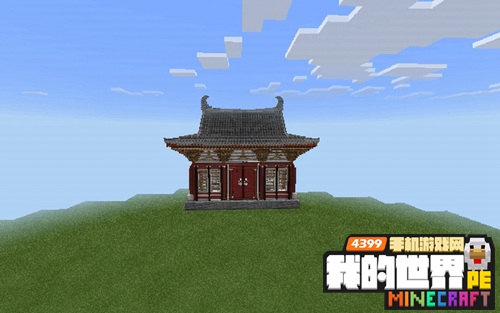 我的世界中世建筑地图 手机版单檐歇山存档下载