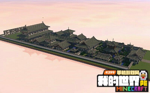 我的世界古风建筑 手机版龙苑地图存档下载