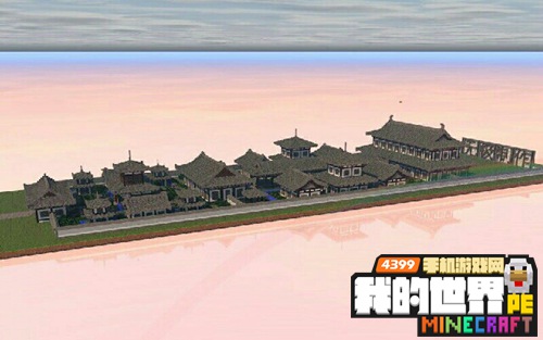 我的世界古风建筑 手机版龙苑地图存档下载