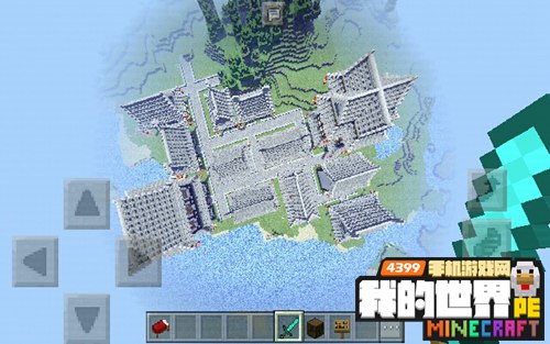 我的世界中国风建筑 手机版龙暮云山庄地图存档下载