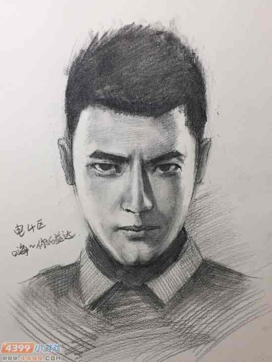 生死狙击玩家手绘-代言人黄晓明