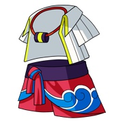 上古天帝篇夏日沙滩幻衣 悟空夏日沙滩幻衣