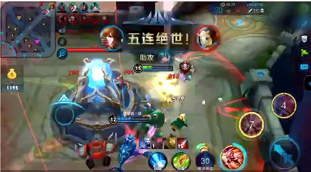王者荣耀忆寒李白那五杀