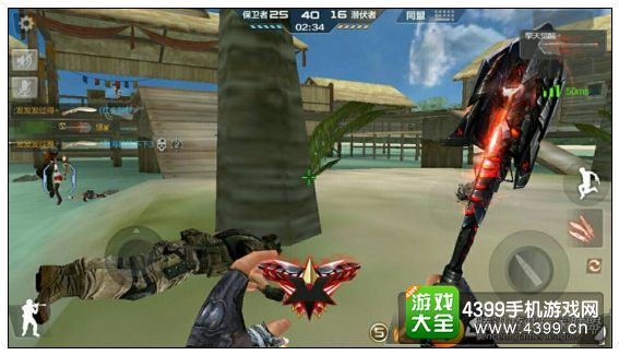 CF手游海滩派对刀战打法技巧