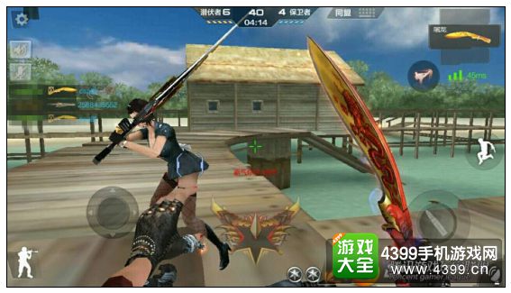 CF手游海滩派对刀战打法技巧