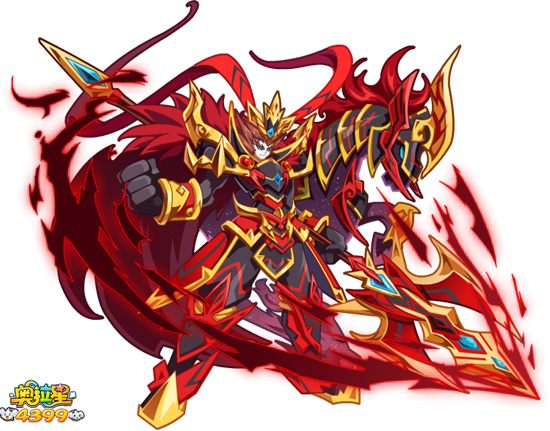 奥拉星魔神吕布高清大图
